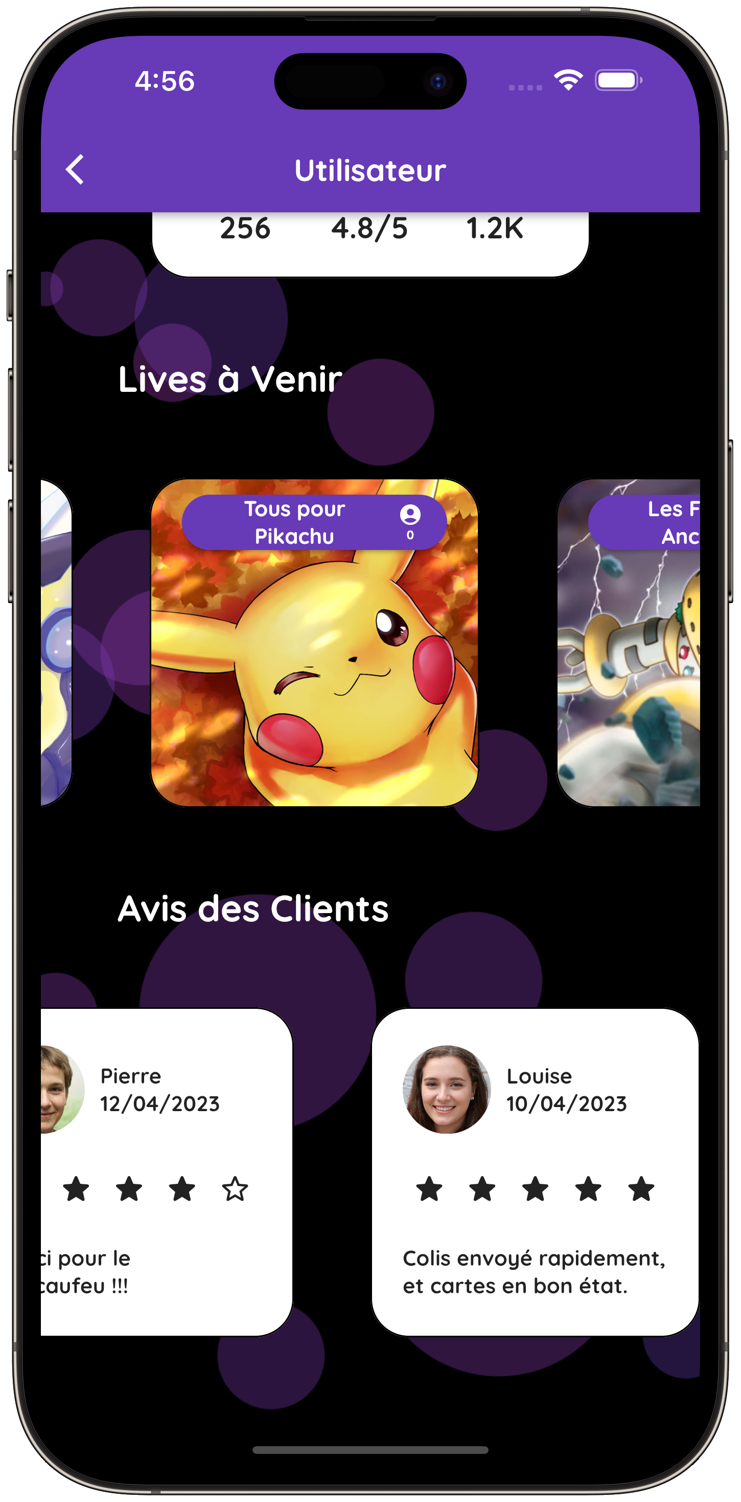 Suivez vos Liveurs Préférés